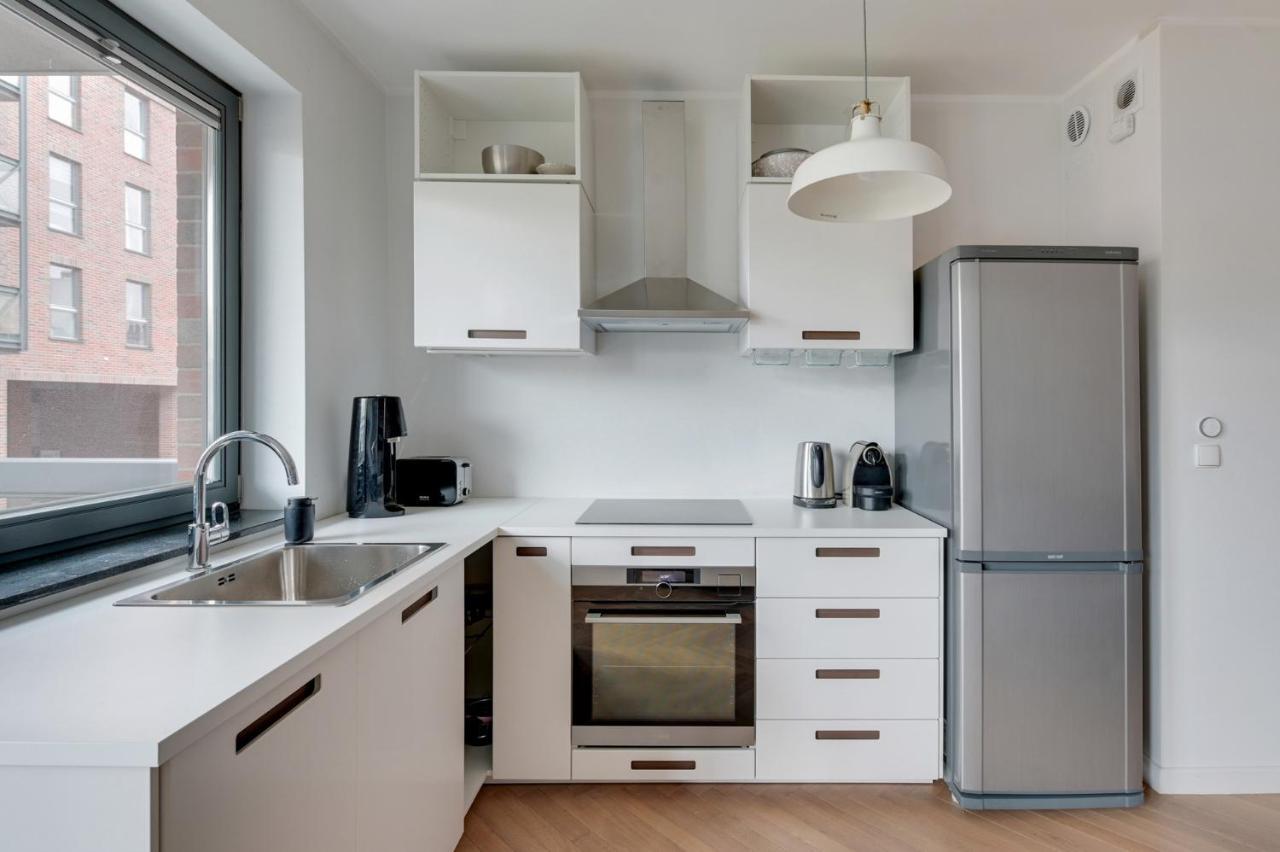 Premium Apartment In The Historic Gdansk Brewery ภายนอก รูปภาพ